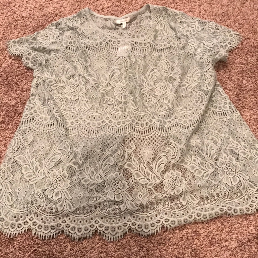 Maurices NWT Lace Shirt